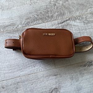 Steve Madden brown belt bag